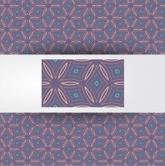 Vector geometric seamless pattern N7