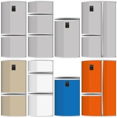 refrigerators vector