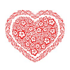 decorative heart N2