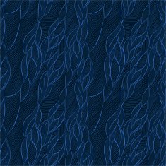 hand-drawn pattern with waves
