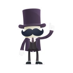 funny cartoon illusionist N7