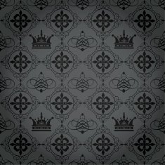 black wallpaper in old style N73