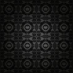 black wallpaper in old style N76