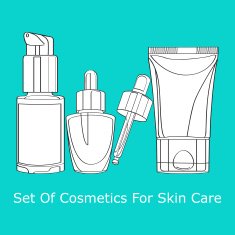 set of cosmetics for skin care N11