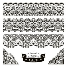 Set of lace patterns N2