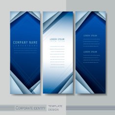 hi-tech background design for banners set N2