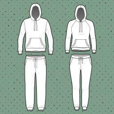 Hoodi and sweatpants set N2