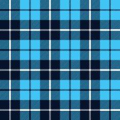 blue tartan fabric texture in a square pattern seamless