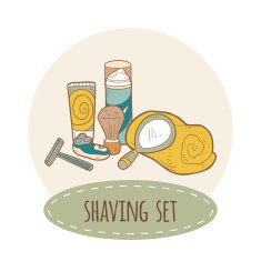 Shaving vector set