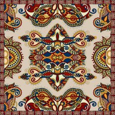 silk neck scarf or kerchief square pattern design N69