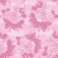 Seamless pattern with roses flowers N2
