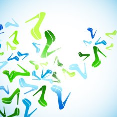 abstract background shoe N9
