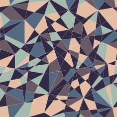Stylized texture with blue and grey triangles