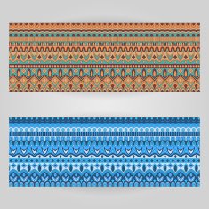 vector templates set with art ornamental theme N2