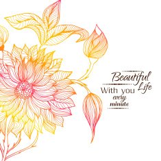 Floral ornate pattern N20