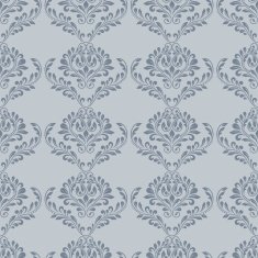 seamless damask pattern N18