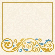 Vintage invitation card N53