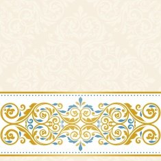 Vintage invitation card N55