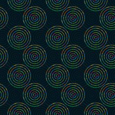 Abstract seamless background made of rings N9