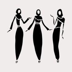 East women in veiled N2