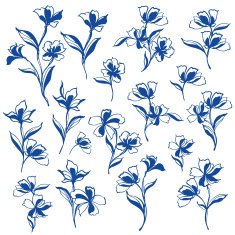 flower material N60