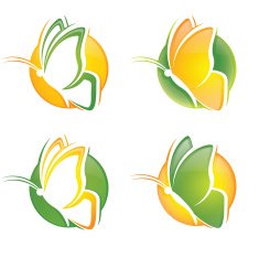 Butterfly symbols