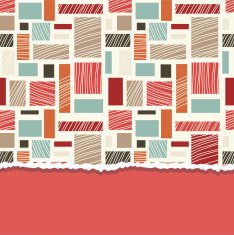card with seamless colorful abstract pattern N2