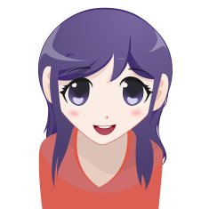 Manga Girl Illustration N12