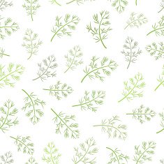 seamless texture of dill