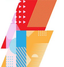 Abstract geometric background N166