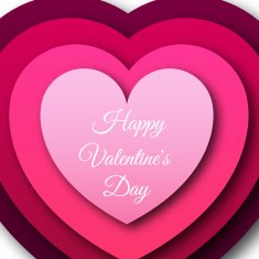 happy valentine's day background cards concepts Vector illustration design