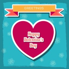 happy valentine's day background cards concepts Vector illustration design N12