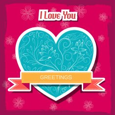 happy valentine's day background cards concepts Vector illustration design N21