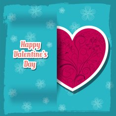 happy valentine's day background cards concepts Vector illustration design N22