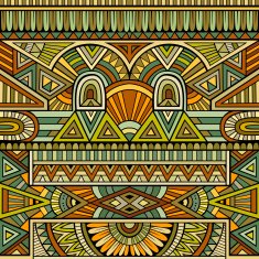 Abstract vector tribal ethnic background N49