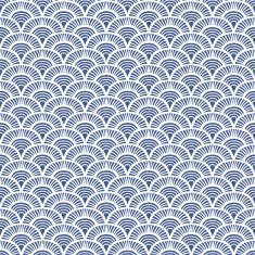 Vintage hand drawn art deco pattern N12