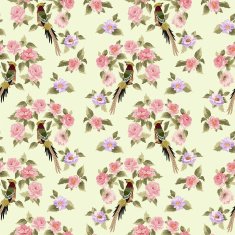 Beautiful Seamless peony pattern