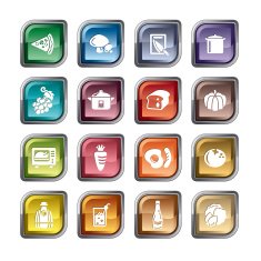 Food And Drinks Icons N24