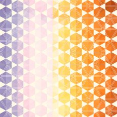 Retro pattern of geometric shapes N27