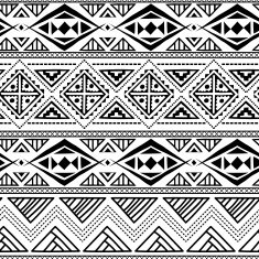 Ethnic ornamental textile seamless pattern N8
