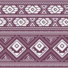 Ethnic ornamental textile seamless pattern N9