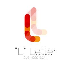 Minimal font or letter icon design N117
