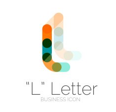 Minimal font or letter icon design N119
