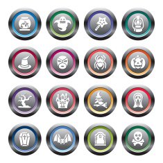 Halloween Element Icons N4