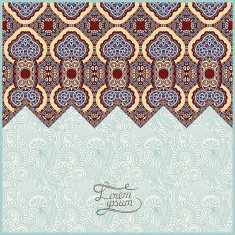 moroccan template with place for your text N37