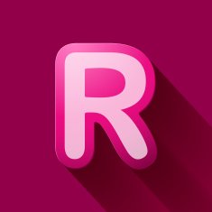 Volume icons alphabet R N2