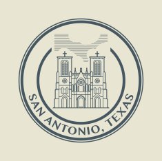 Stamp Texas San Antonio