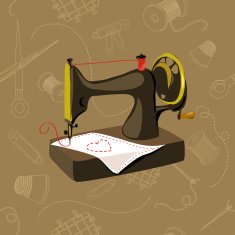 sewing machine seamless items N2