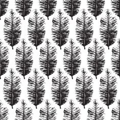 Autumn leaves seamless pattern floral background N27