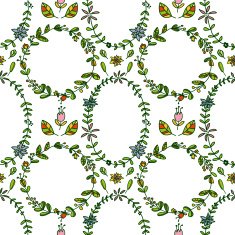 floral seamless pattern N271